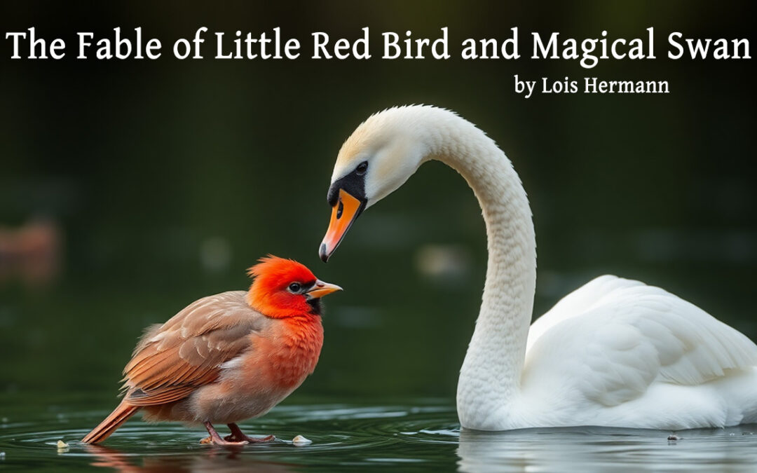 The Inspiring Fable of Little Red Bird and the Magical Swan